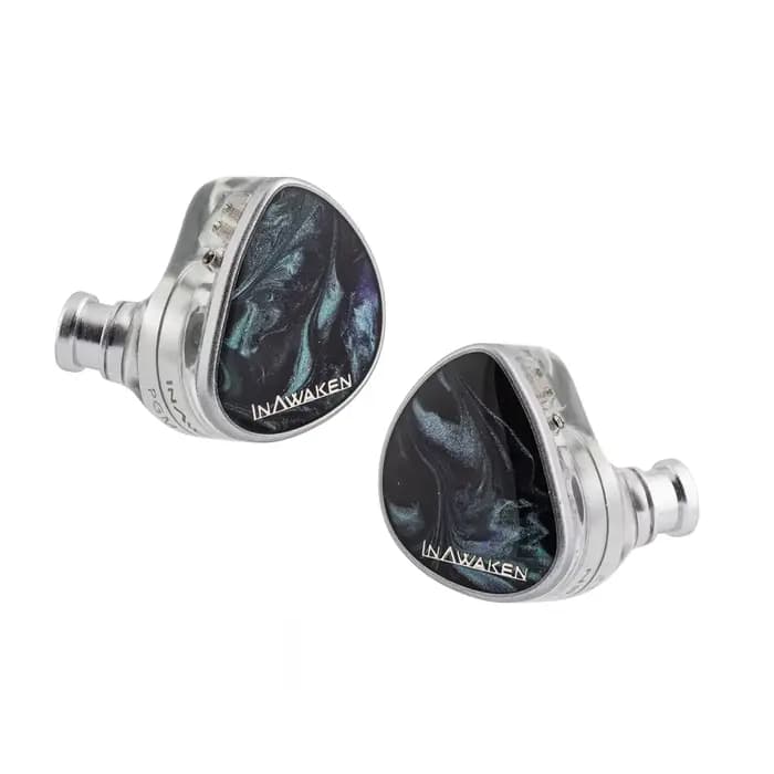INAWAKEN DAWN Ms IEM casque pilote dynamique à diaphragme violet-or avec câble blindé OFC pour musiciens audiophiles