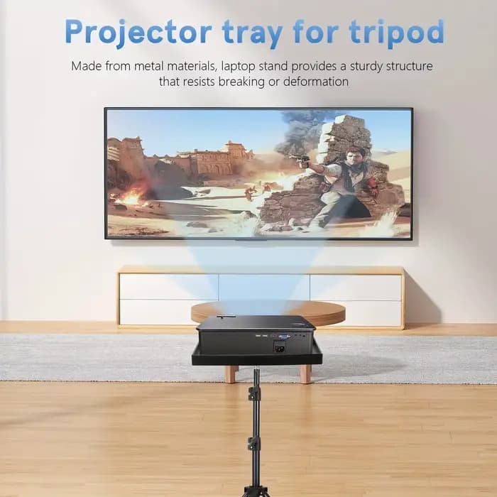 Support de projecteur réglable en hauteur et en angle