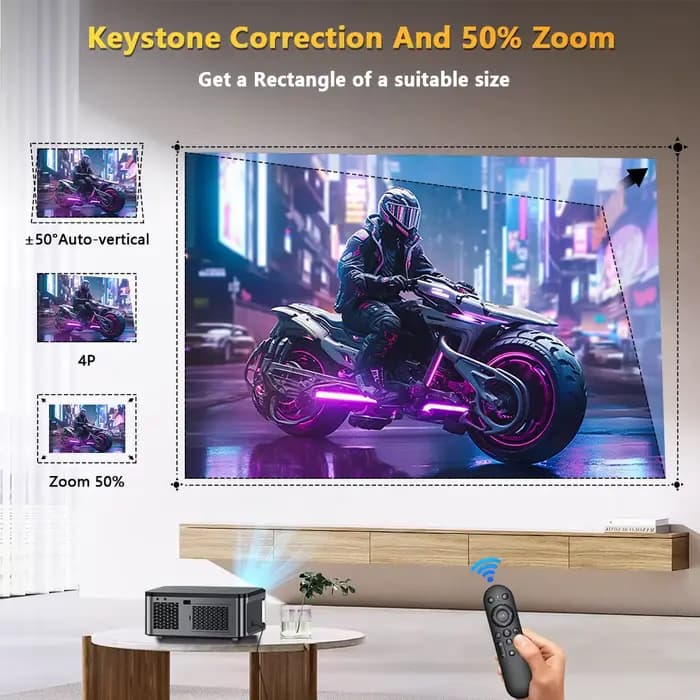 Projecteur Android XIWBSY 1000 ANSI Lumens 25000