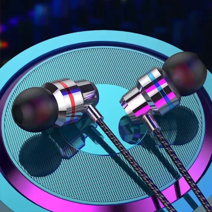 Écouteurs intra-auriculaires filaires portables