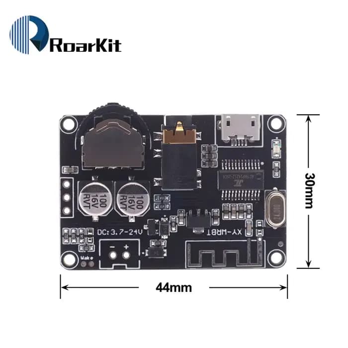 Bluetooth 5.0 Stéréo Audio Décodeur Conseil Skewide Tension Réglable Volume Haut-Parleur Amplificateur XY-WRBT