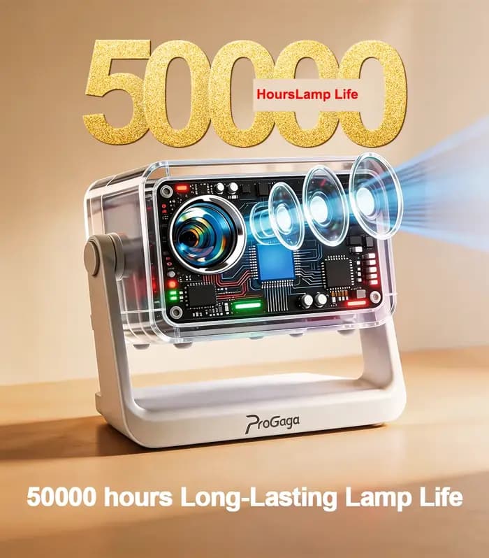 Projecteur PROGAGA PG370 MAX HD 1080P 4K Android