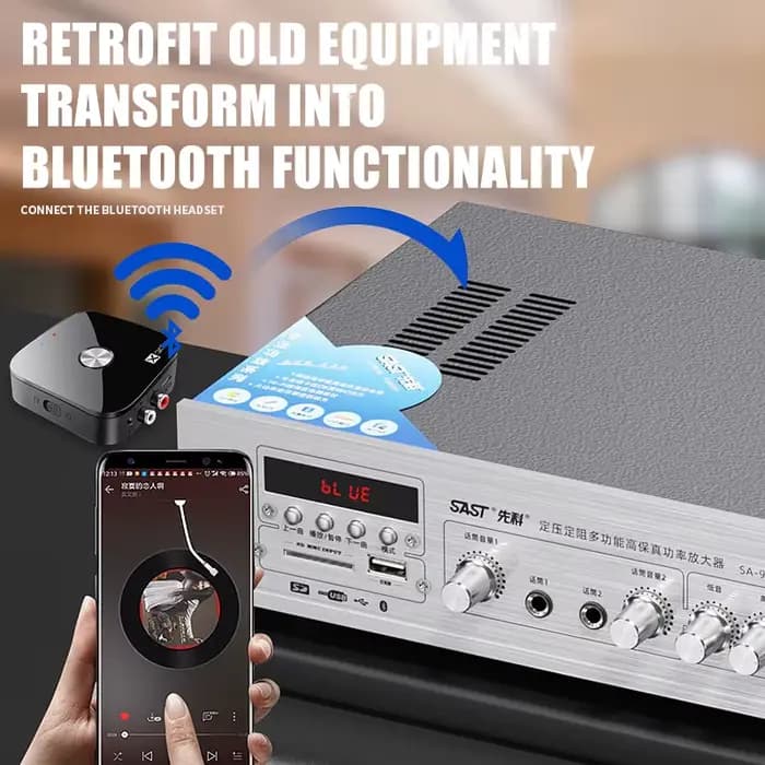 Transmetteur et récepteur audio Bluetooth 5.4 2 en 1 aptX aptX-Adaptive/HD/LL 3