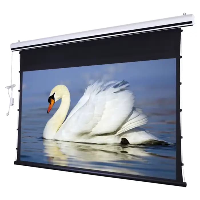ATA Vision MV-ETH-USTALR Avancé 100 en effet 120 "Électrique Hurized Tab-tension Écran de Projection Avec matériau ALR pour projecteurs UST