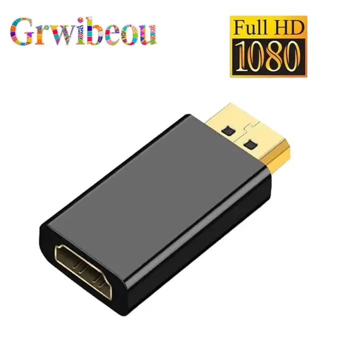 Câble adaptateur 4K DisplayPort vers HDMI, convertisseur Audio vidéo 1080P DP vers HDMI pour PC TV p