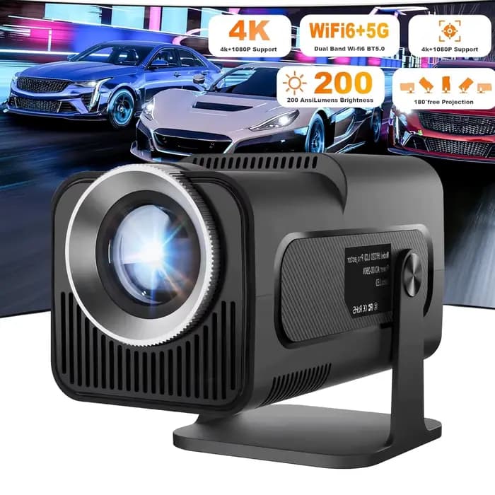 Projecteur portable, compatible 4K