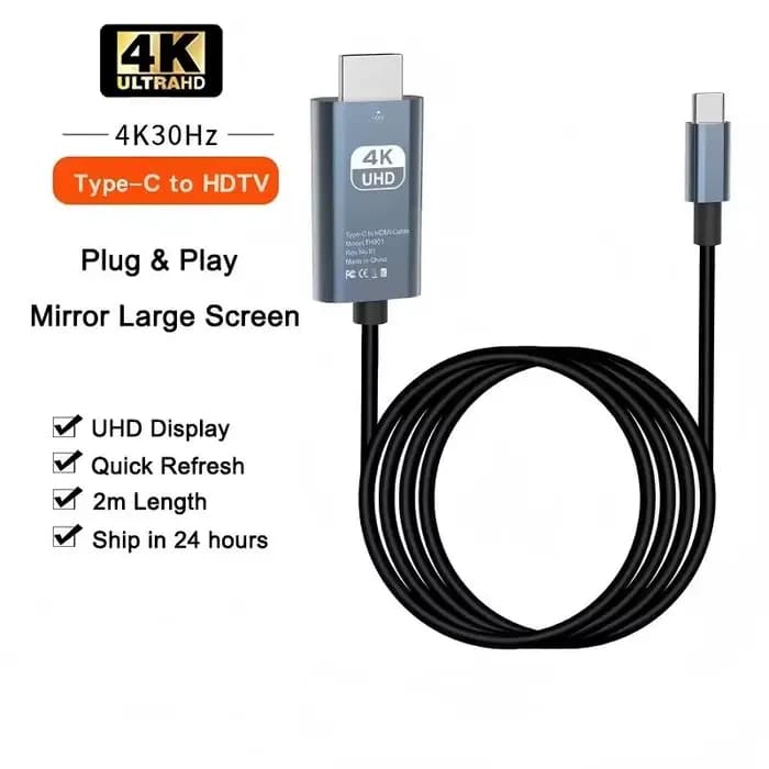 Câble adaptateur type-c vers HDTV