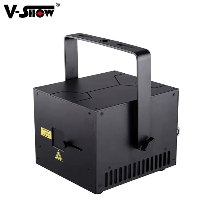 VSHOW 10W RGB Animation Silnet sans ventilateur Satge lumière Programmable projecteur Dj