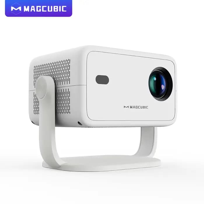 Magnécanique Natif 1080P 650ANSI 8K Android 14 L018 360 ° Projecteur avec mise au point automatiqu