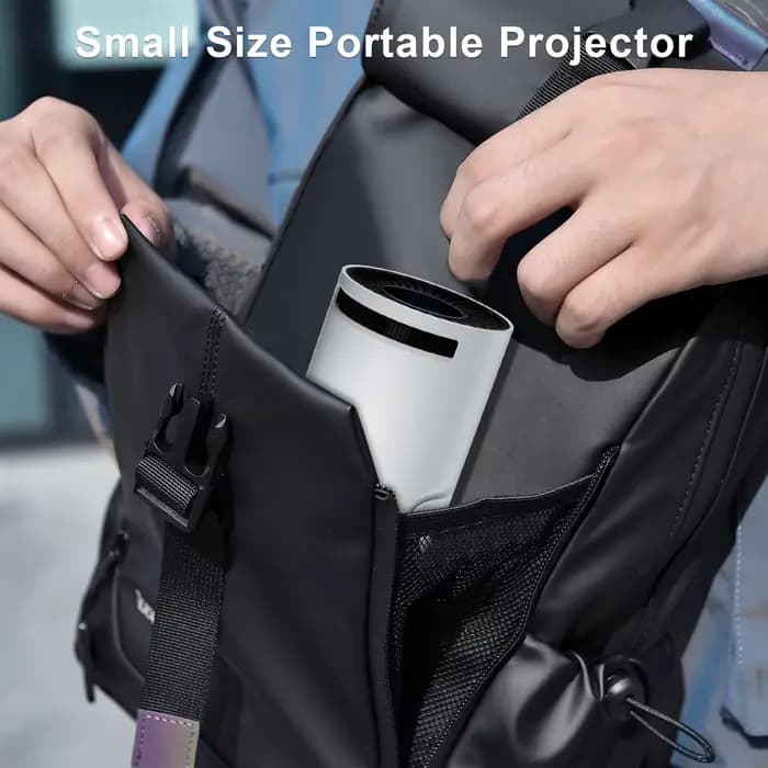 Mini projecteur sans fil Salange Q5 WIFI 6 compatible 1080P portable 180° °