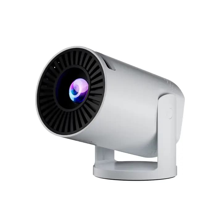Mini projecteur sans fil Salange Q5 WIFI 6 compatible 1080P portable 180° ° Projecteur vidéo rotat