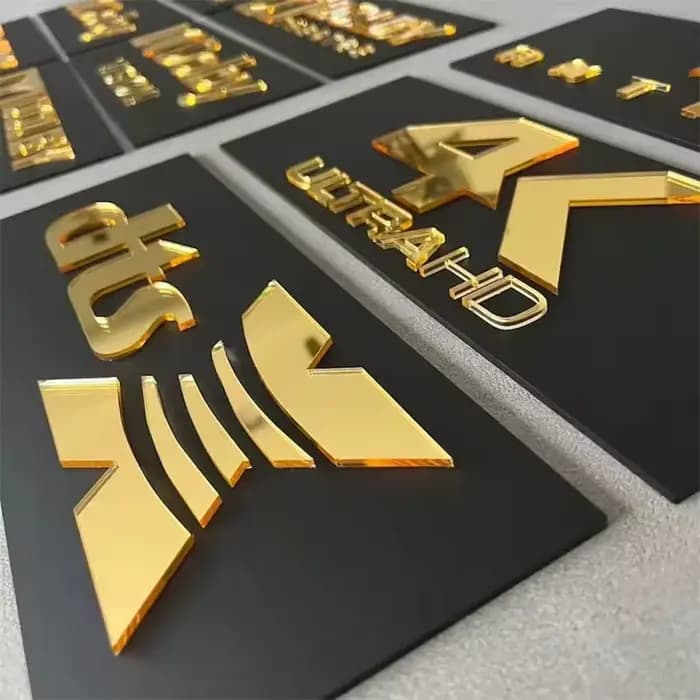 Plaque Murale Personnalisée HOME CINEMA 4K Ultra HD en Acrylique Premium pour Décoration de Salle de Cinéma à Domicile, Cadeau pour Salle de Films