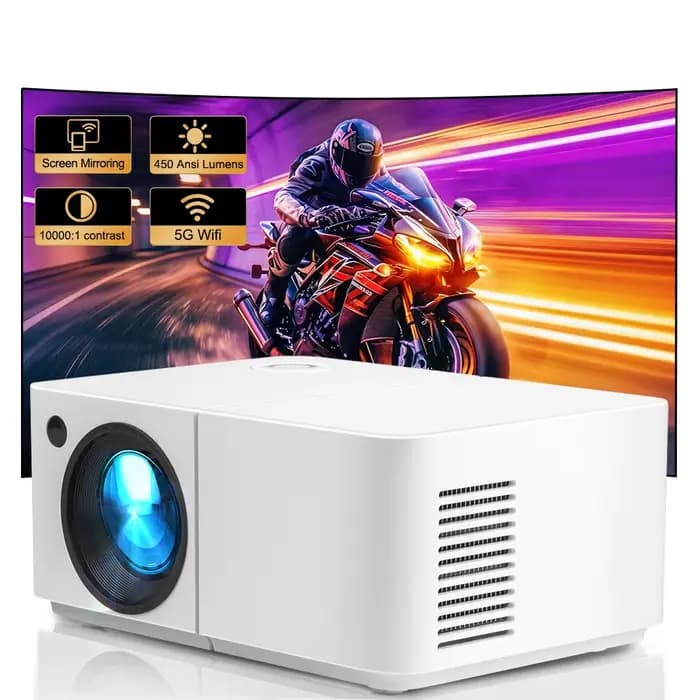 Mini projecteur HD300 720P compatible 4K