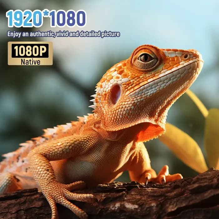 Projecteur HORLAT T09MAX Google TV 4K 40000 Lumens WiFi6 BT5.2 Télécommande Mise au point automatique Full HD 1080P
