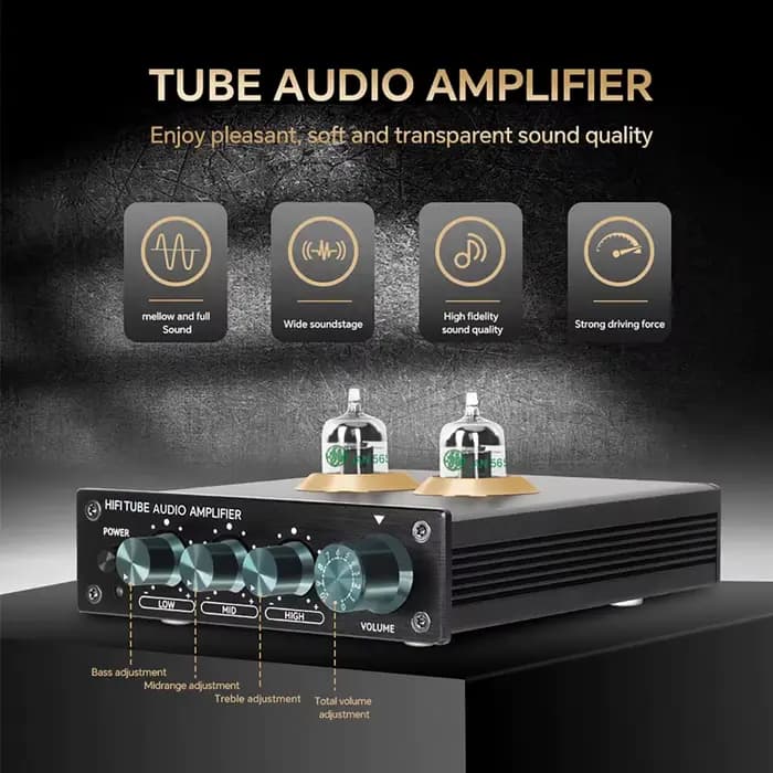 Préamplificateur Audio à Tube électronique professionnel