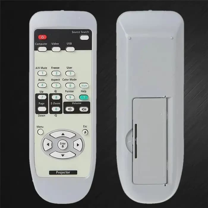 Télécommande FEDI pour projecteurs Epson séries EMP-X5 EB-S6 EB-X6 EB-W6 EB-S7 EB-X7 EB-S8 EB-X8 EMP-30 EMP-50 EMP-53 54 61 62 X6