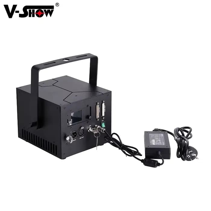 VSHOW 10W RGB Animation Silnet sans ventilateur Satge lumière Programmable projecteur Dj