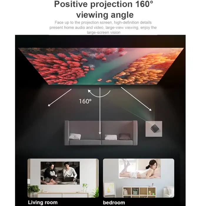 Écran de projection optique à haute définition