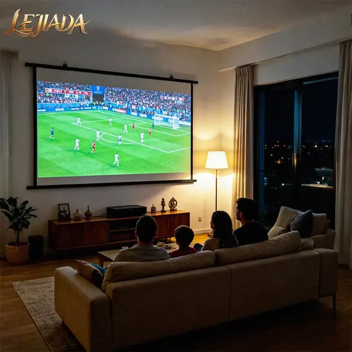 Écran de projection mural LEJIADA 16:9 anti-lumière