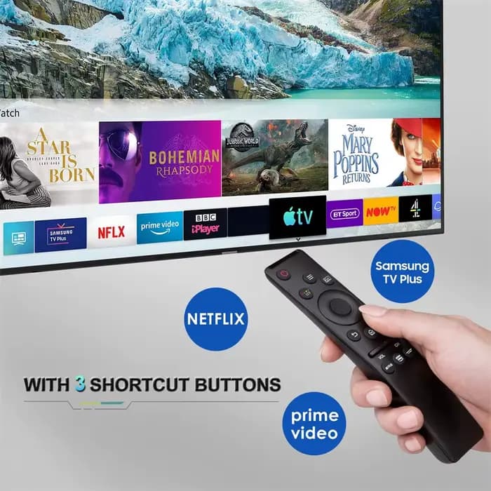 Télécommande universelle pour téléviseurs Samsung avec boutons Netflix