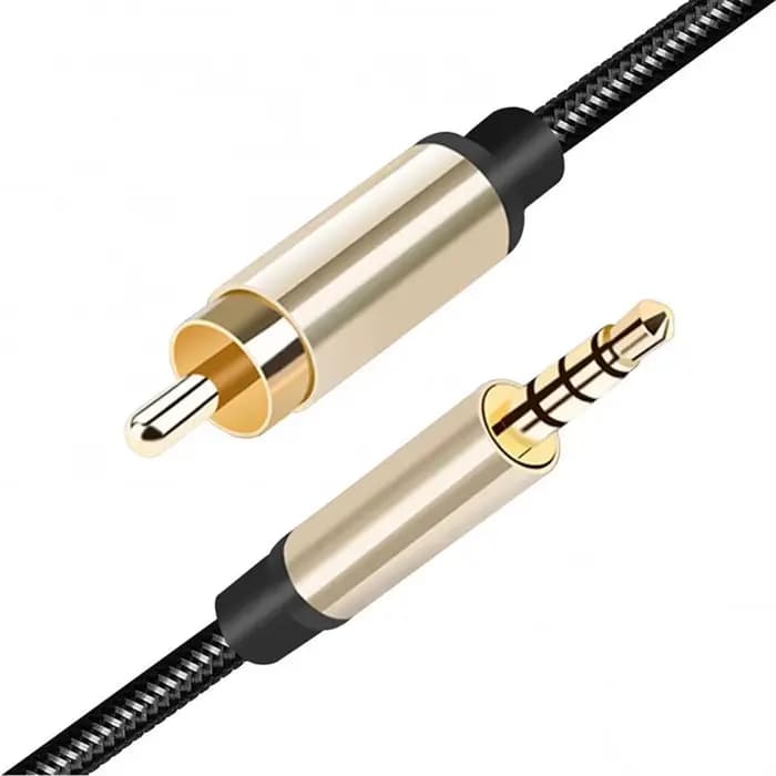 Convertisseur Audio Coaxial, Jack 3.5MM, câble Audio Coaxial numérique, stéréo plaqué or, HiFi, Home