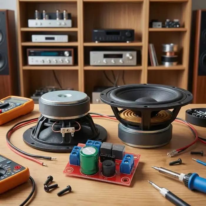 Diviseur de fréquence réglable pour haut-parleur HIFI