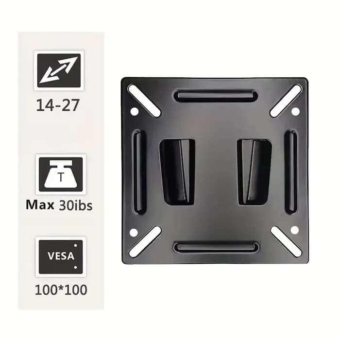 Support mural TV universel pour écrans LCD