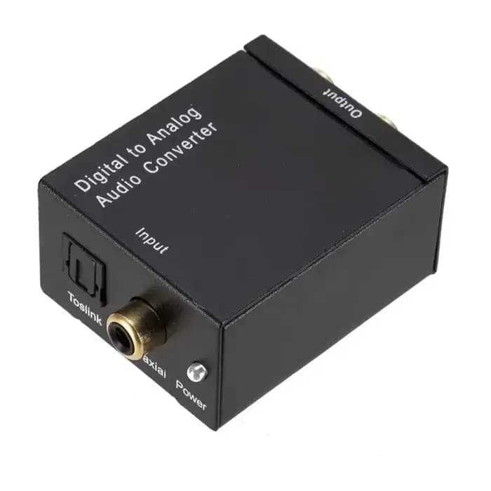Convertisseur Audio Coaxial vers analogique à Fiber numérique Hi-Fi
