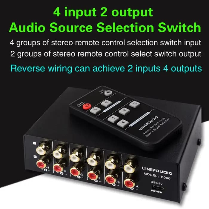 Commutateur de sélection de signal audio