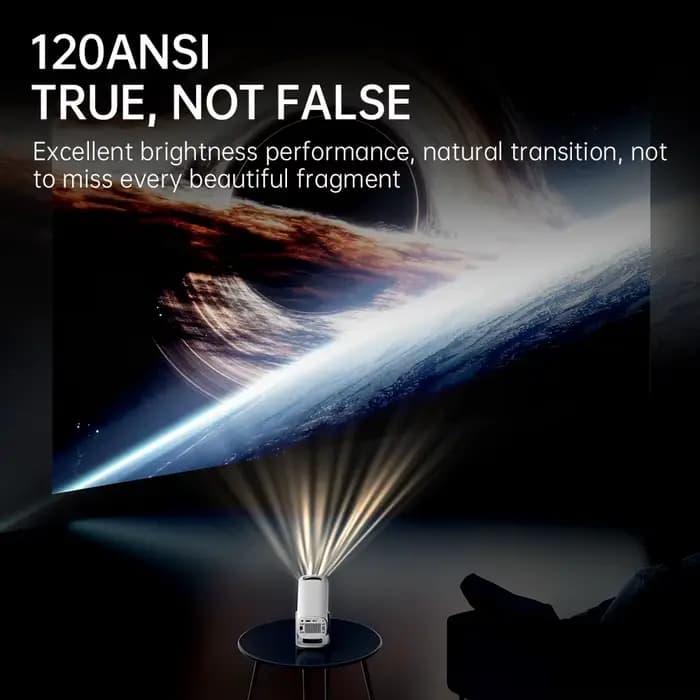 HONGTOP S40 Android 11 Mini projecteur Support 4K 1080P 2.4G/5GWIFI BT5.0