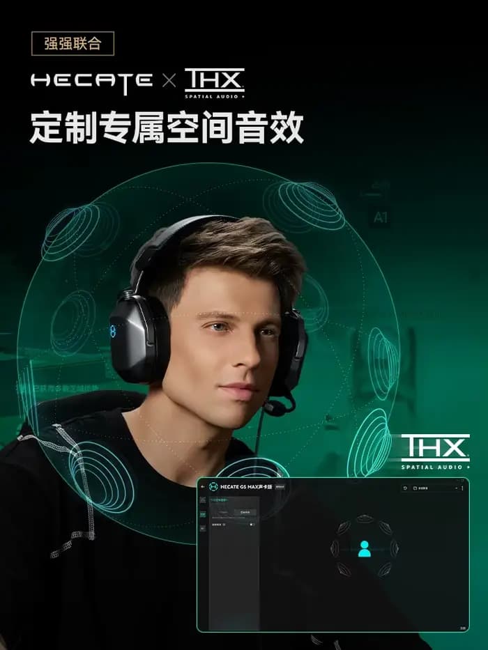 Casque audio circum-auriculaire Edifier HECATE G5 MAX