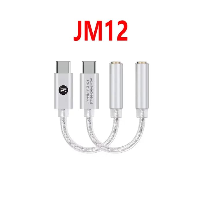 JCALLY JM12 amplificateur d'oreille puce DAC Audio haute résolution/DSD128 KT02H20 type-c à 3.5mm 32