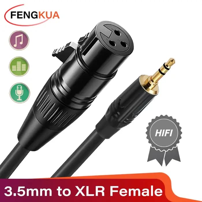Câble Audio XLR vers 3.5mm
