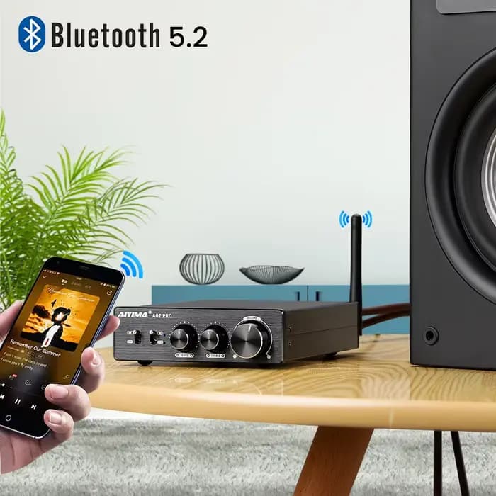 AIYIMA Audio TPA3255 amplificateur de puissance domestique Bluetooth A07 PRO A07