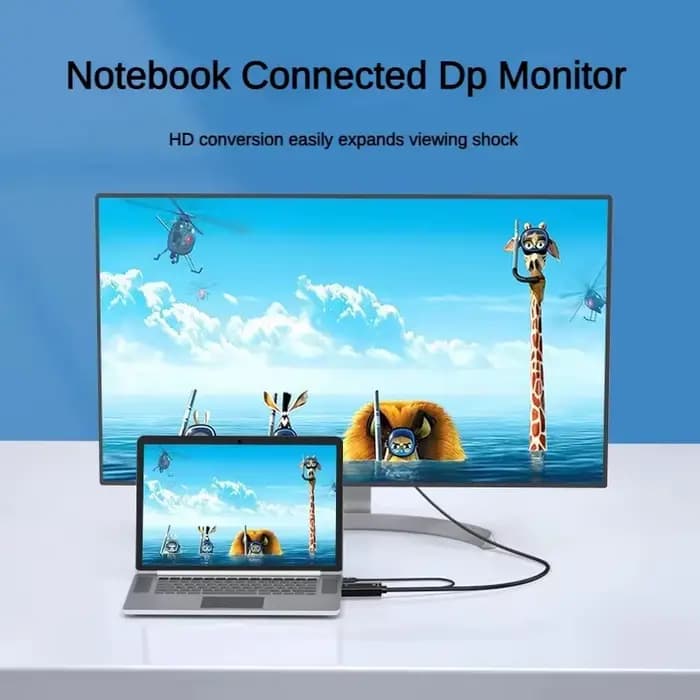 Câble HDMI vers DisplayPort 4K@60Hz 2K@120Hz