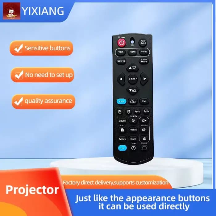 Télécommande de projecteur originale pour VIVITEK DW284-ST DH268 DW265 DW275 DH278 DS230 DX251 DX255