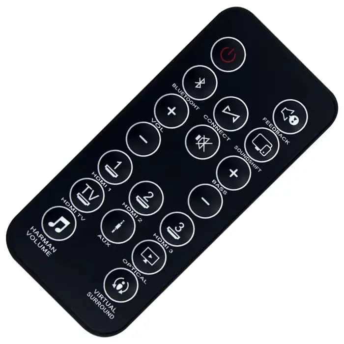 Compatible avec JBL Cinema Soudbar SB450 BAR31BLKAM 93040001600 Remplacement de la télécommande audio