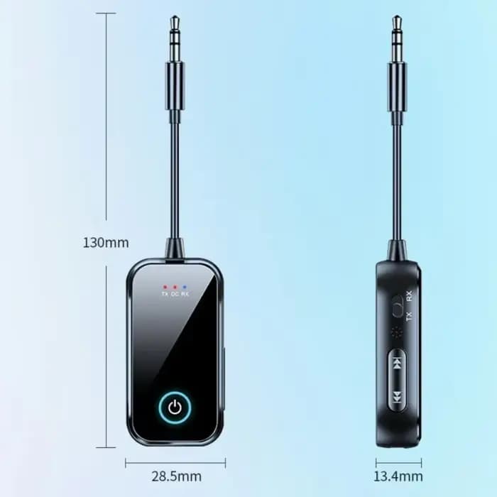 Transmetteur et récepteur Audio Bluetooth 5.4 2 en 1, adaptateur Audio Aux sans fil 3.5mm, transmett