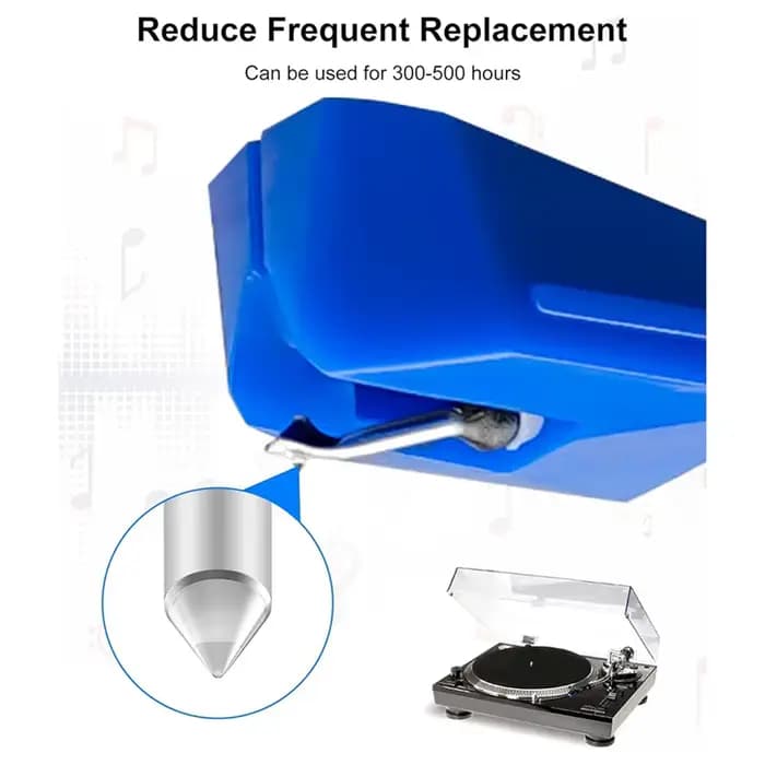 VMN95E Tourne-disque illac pour Audio-Technica Stylus