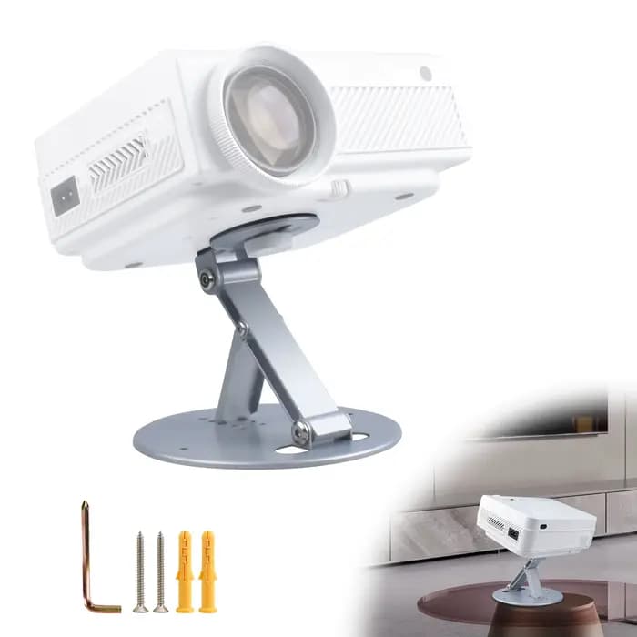 Réglable à 180° ° Support de projecteur rotatif