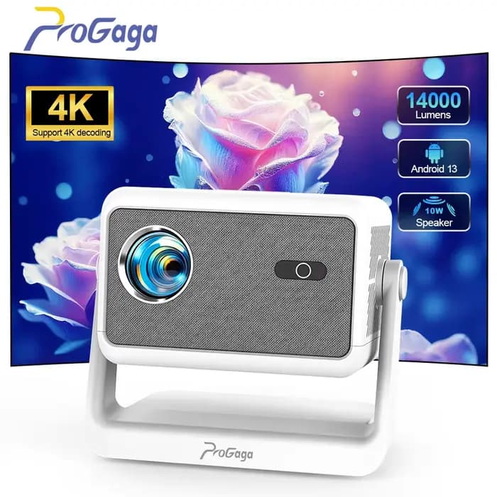 Projecteur PROGAGA PG370 MAX 1080P Full HD pour films