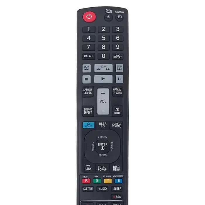 Télécommande AKB73775633 compatible avec le système de cinéma maison Blu-Ray LHB755W