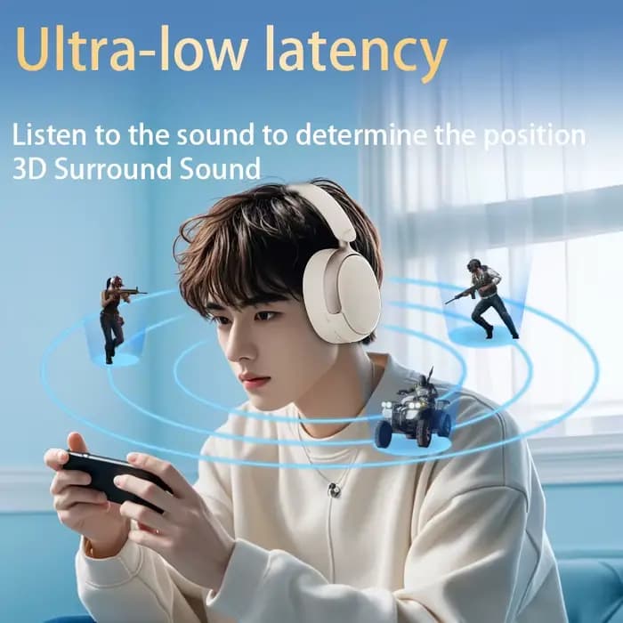 Acer OHR516 ANC casque sans fil 48dB suppression du bruit hi-res Audio spatial écouteur avec LDAC Bluetooth 5.4 sur