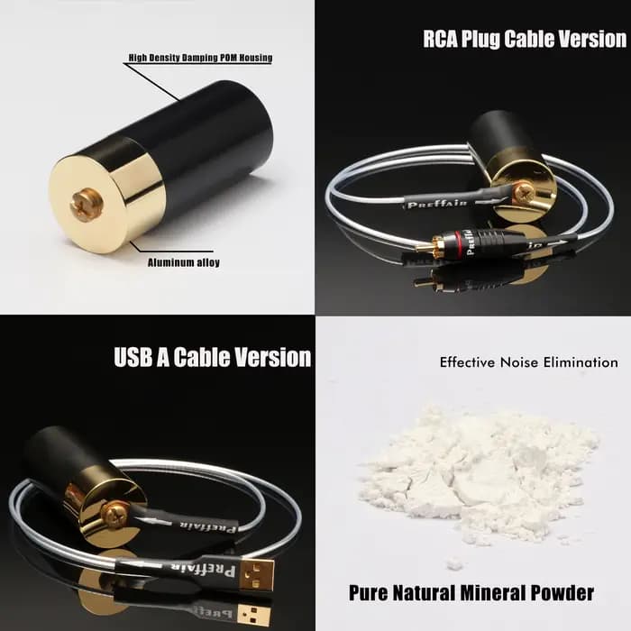 Câble audio HiFi GND éliminateur de boucles de terre