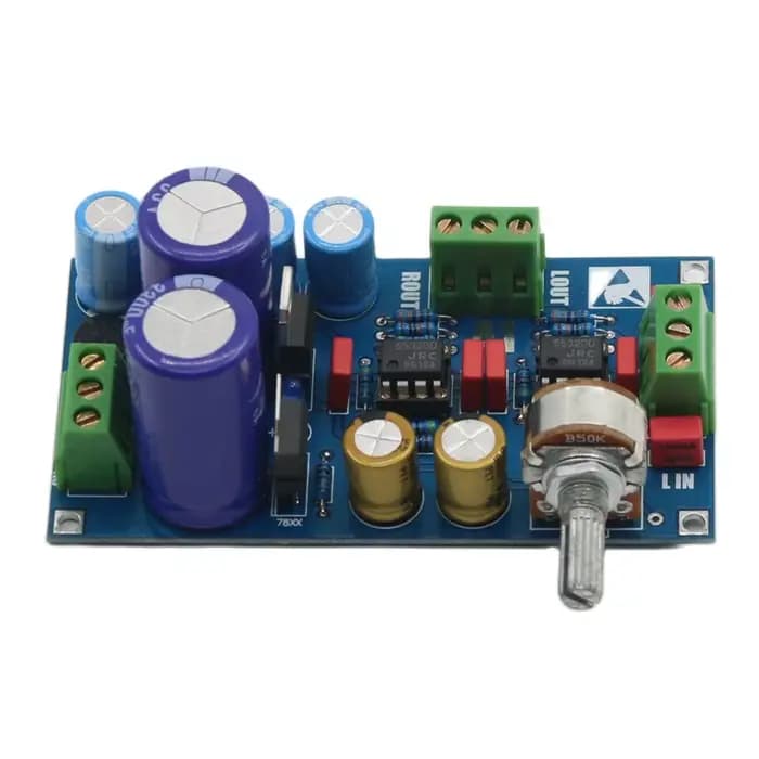 Panneau de préampli Audio hi-fi 5532