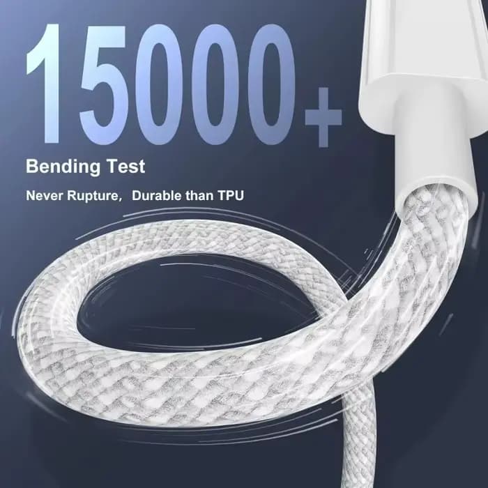 Lot de 4 câbles USB-C vers USB-C 100W pour charge rapide