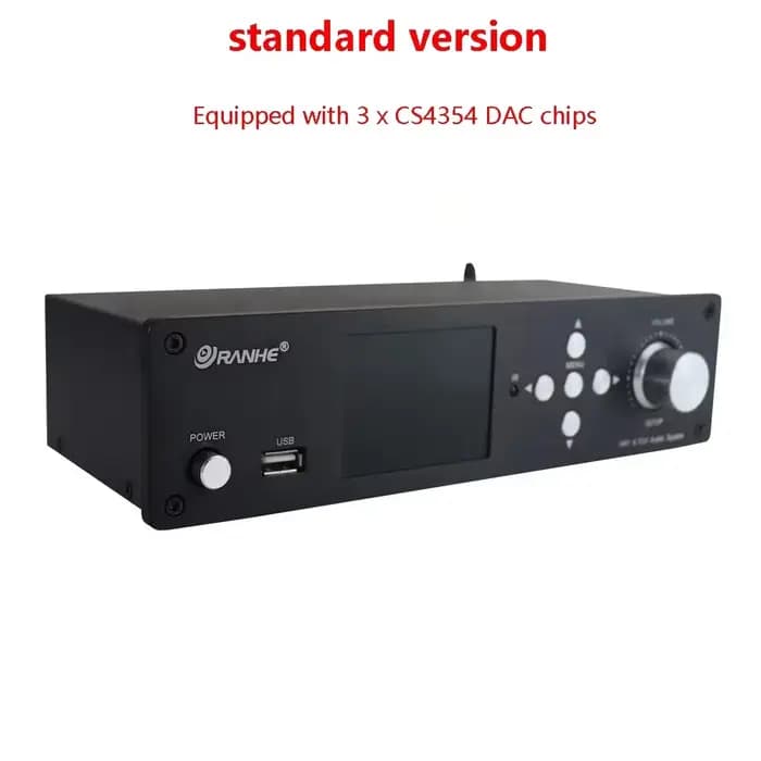 Décodeur Audio Sans Perte à 5.1 Canaux ES9023P, Radiateur DSDMatte DTS Dolby AC3 HIFI, Musique Color