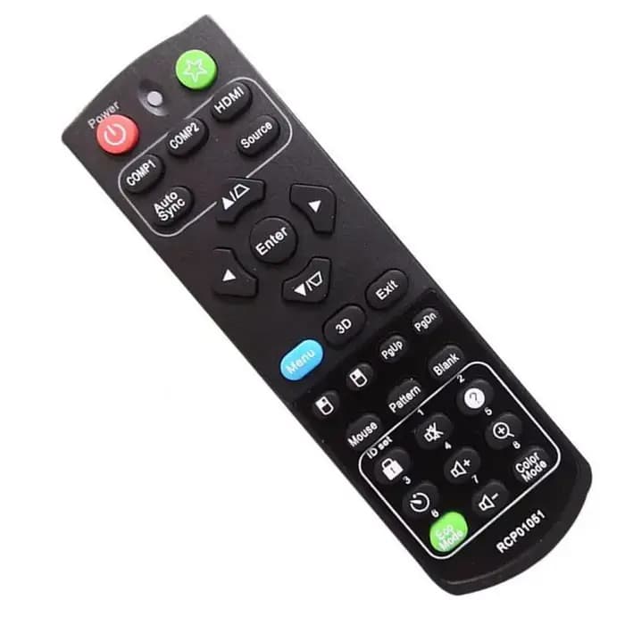 Télécommande de remplacement pour projecteur Viewsonic PJD5250 PJD5151 PJD5153 PJD5150 PJD5155 PJD5253 PJD5255 XY-7080