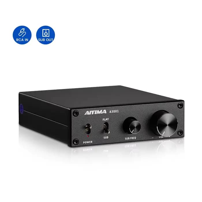 Amplificateur de subwoofer AIYIMA Audio A3001 TPA3255 300W