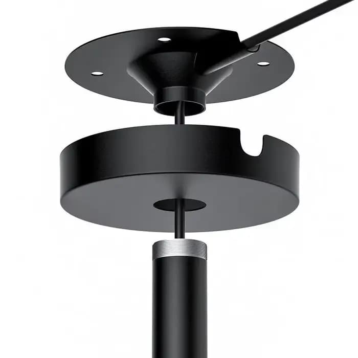 Support mural de plafond en aluminium pour projecteur